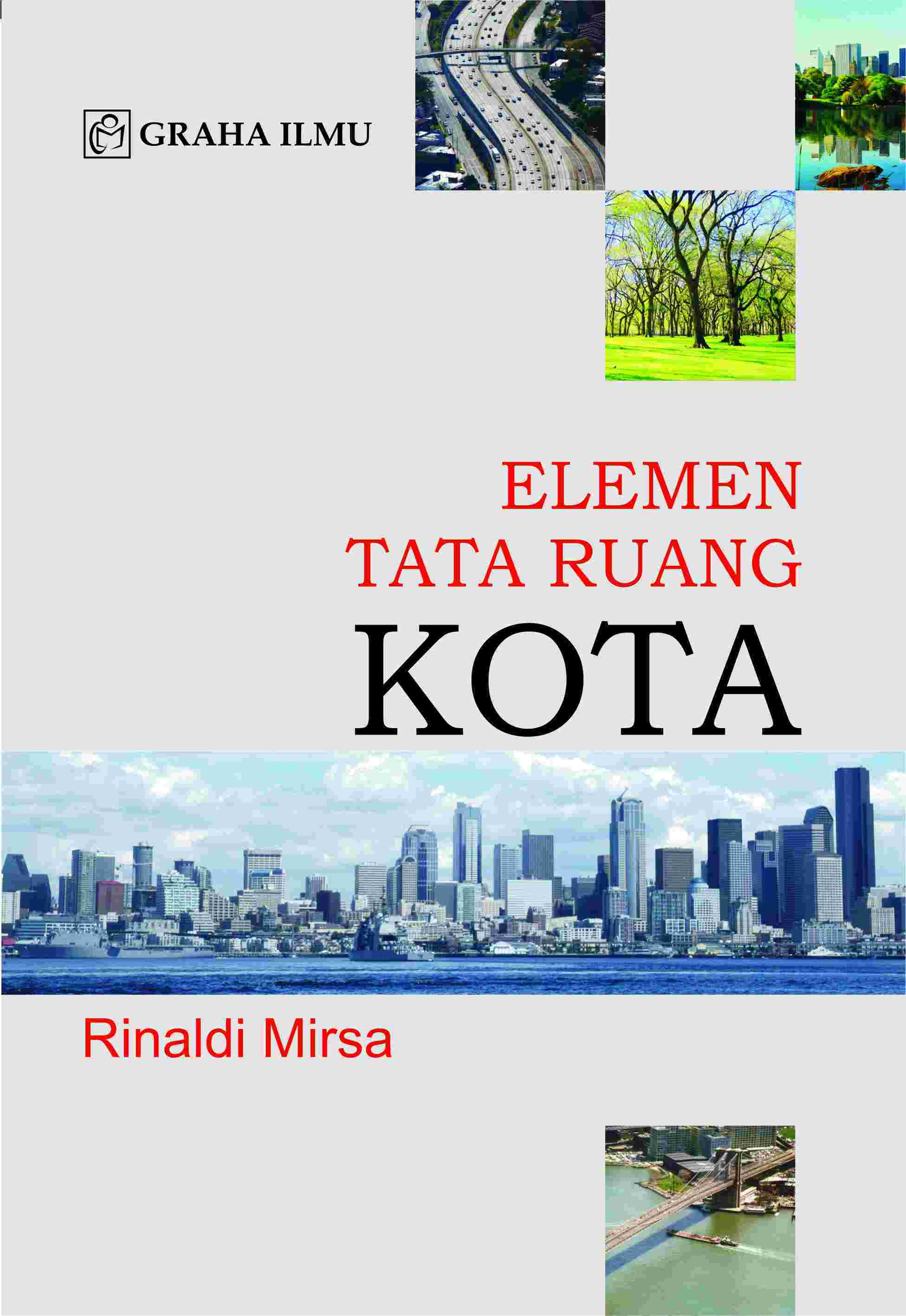 Cover buku Elemen Tata Ruang Kota