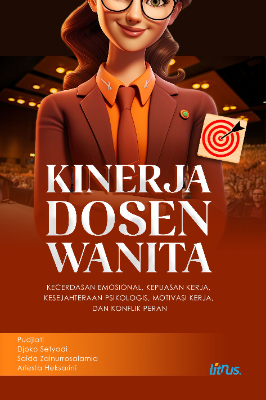 Sampul buku KINERJA DOSEN WANITA...