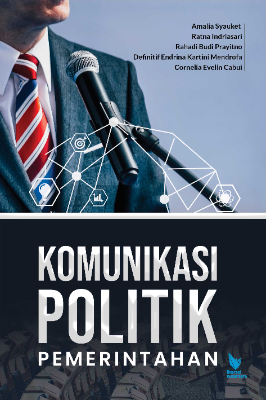 Sampul buku KOMUNIKASI POLITIK P...