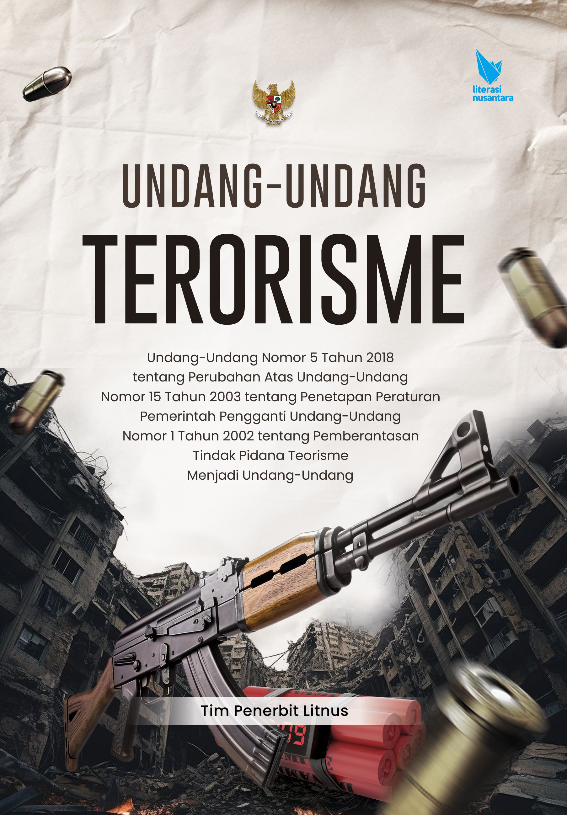 Sampul buku UNDANG-UNDANG TERORI...
