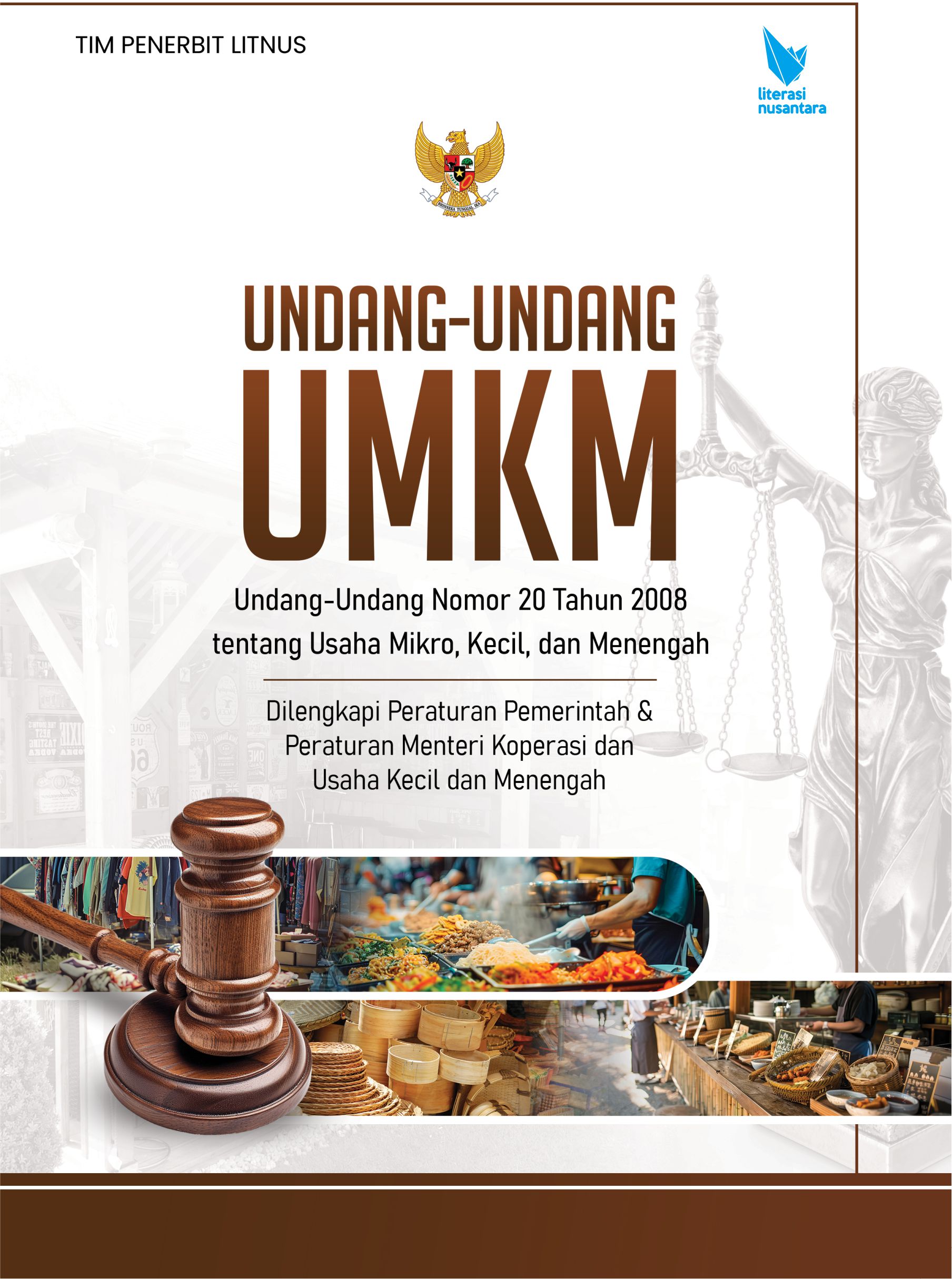 Sampul buku UNDANG-UNDANG UMKM U...