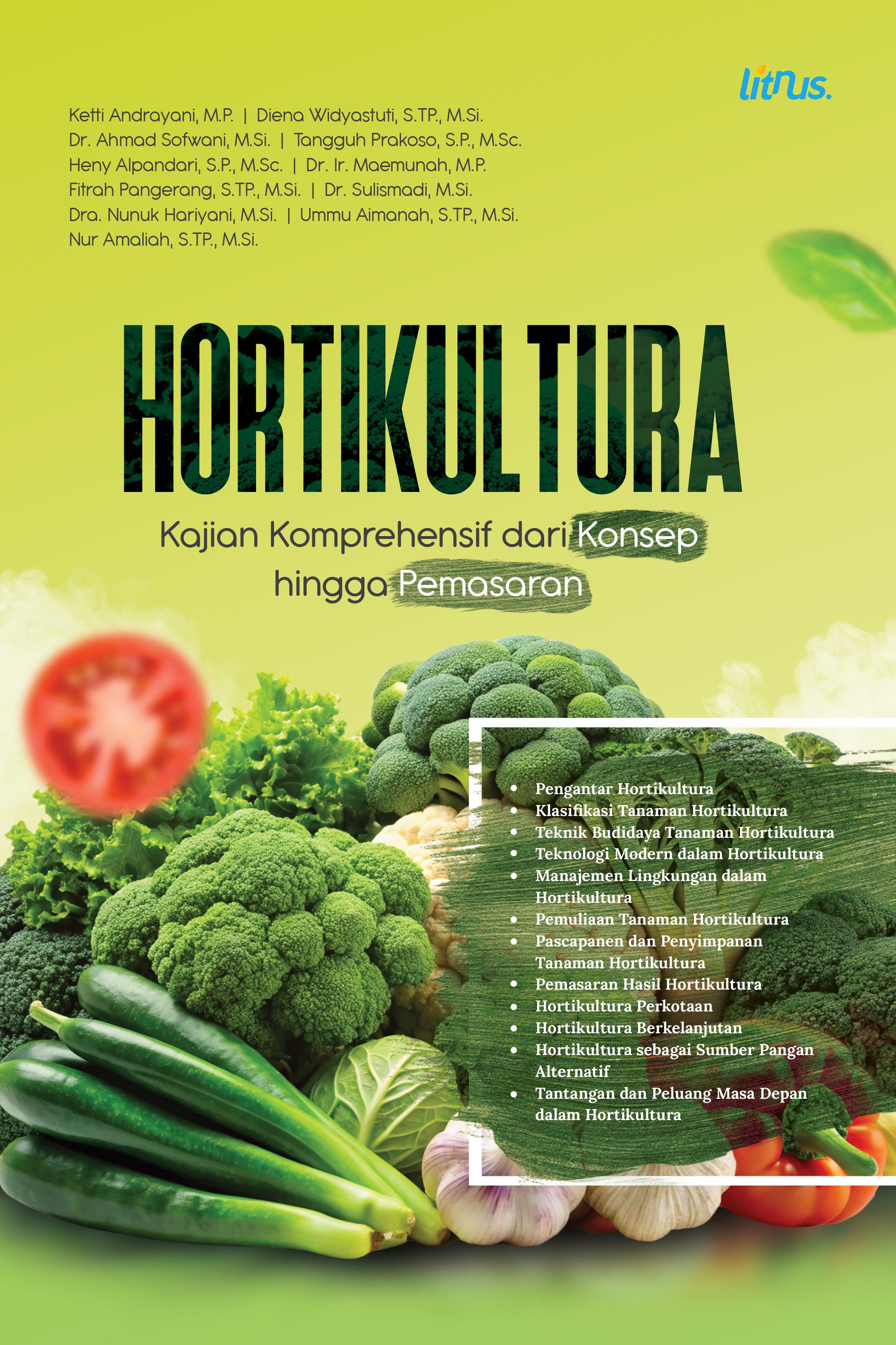 Sampul buku HORTIKULTURA Kajian ...
