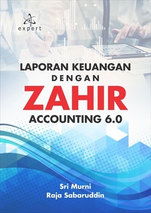 Cover buku Laporan Keuangan dengan Zahir Accounting Versi 6.0