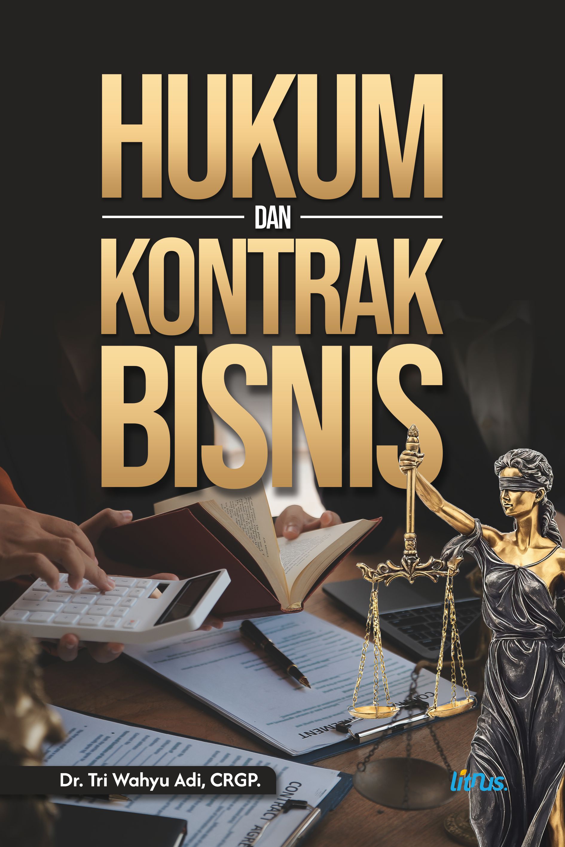 Sampul buku HUKUM DAN KONTRAK BI...
