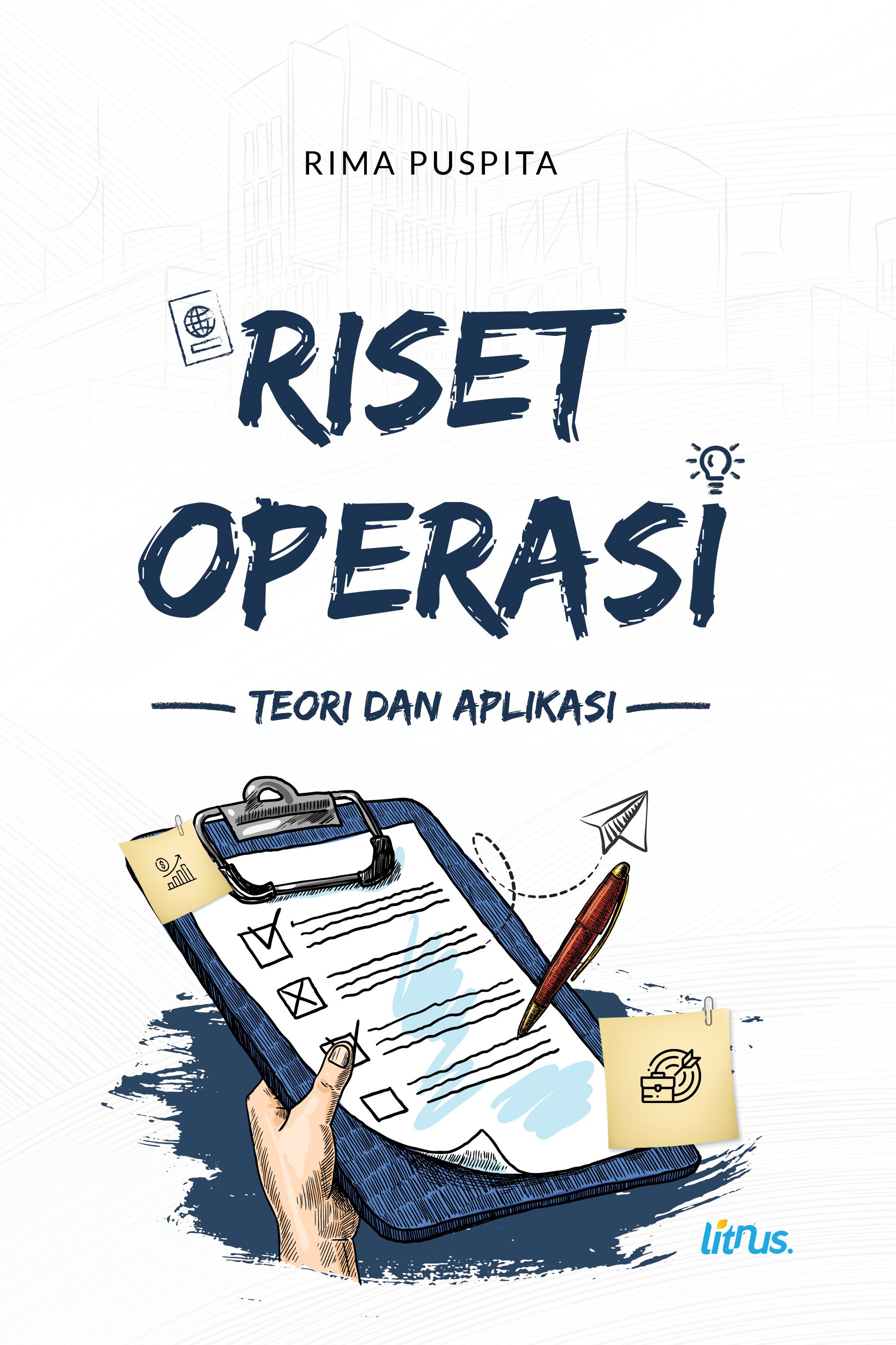 Sampul buku RISET OPERASI  Teori...