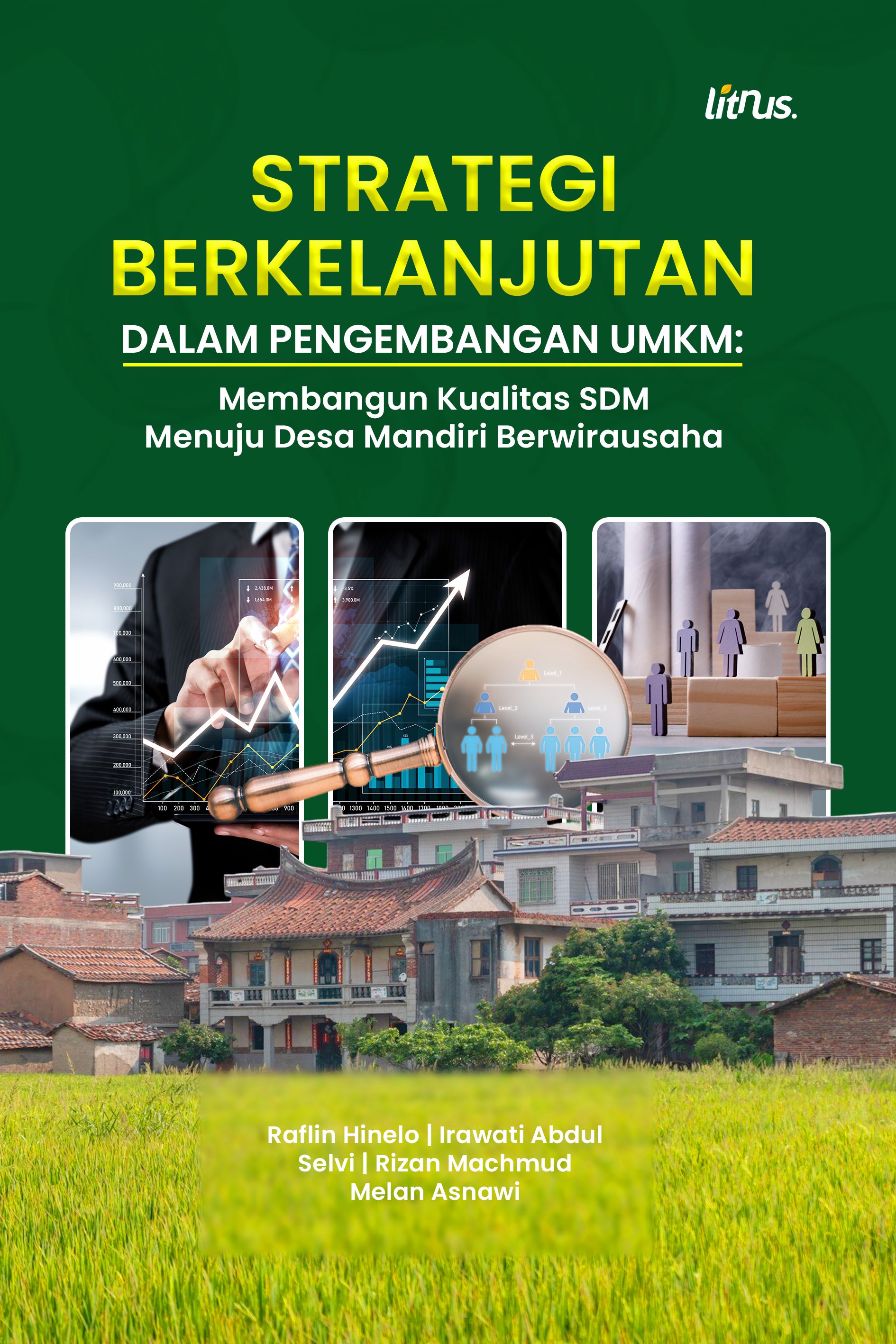 Sampul buku STRATEGI BERKELANJUT...