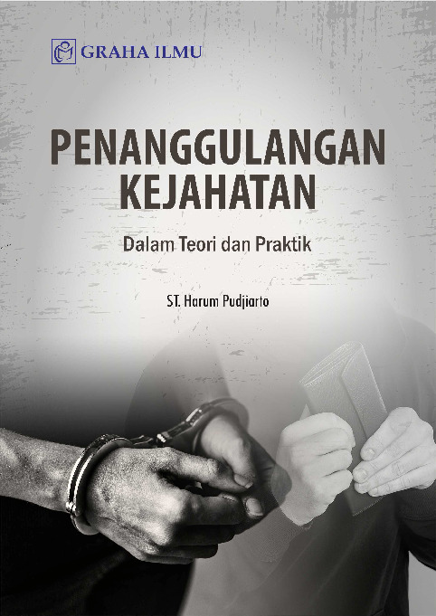 Sampul buku Penanggulangan Kejahatan;...